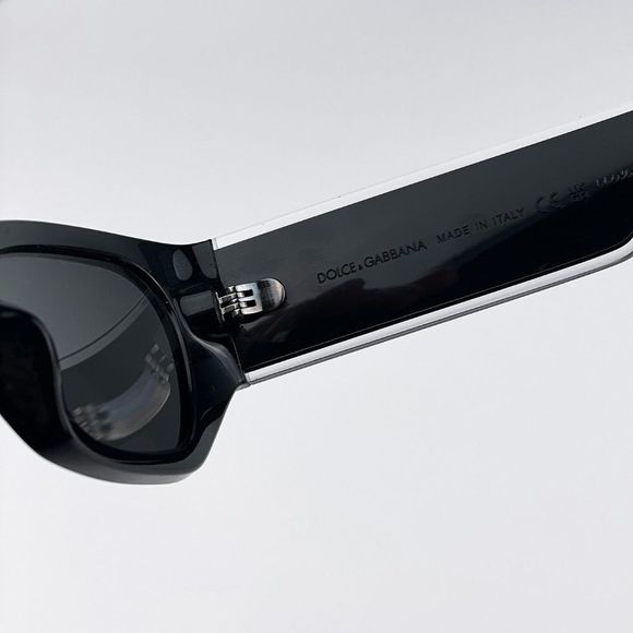 D&G DG6186 501/87 Sunglasses Black Dark Grey Cat Eye Women main image 8